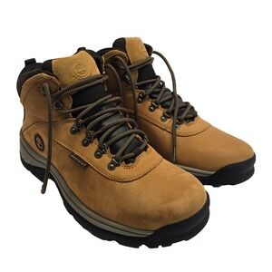 New Timberland Waterproof Hiking Boots Men's Size 13 Brown Leather Outdoor Trail